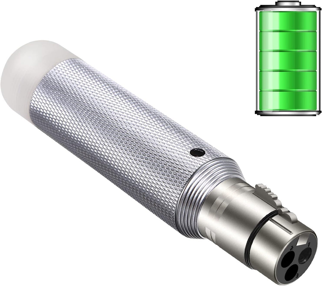 Wireless DMX, Kabelloser DMX512-Empfänger mit integriertem Akku, verwendet mit DMX Controller, für M