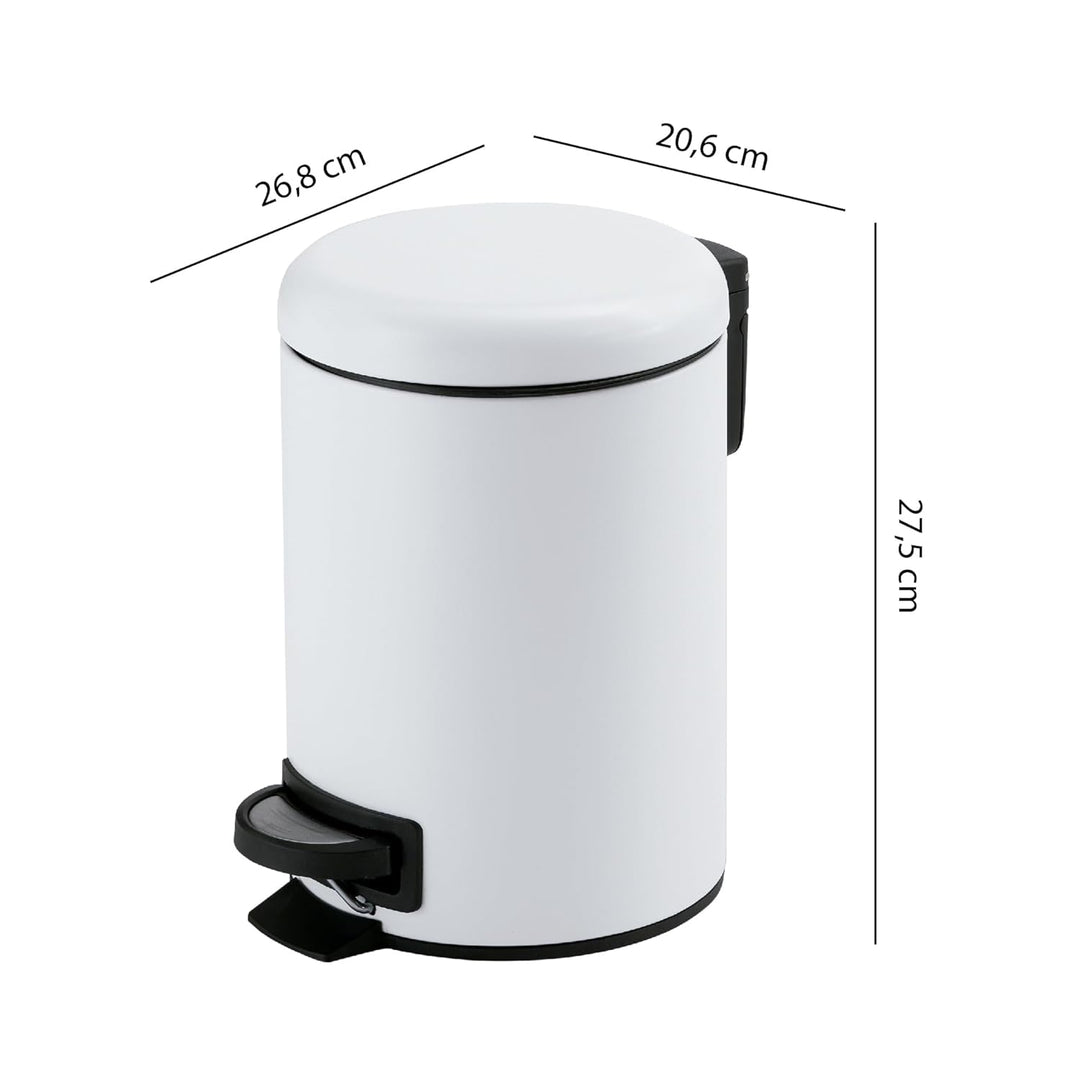 Gedy Papierkorb Grande weiss, Grande Weiss