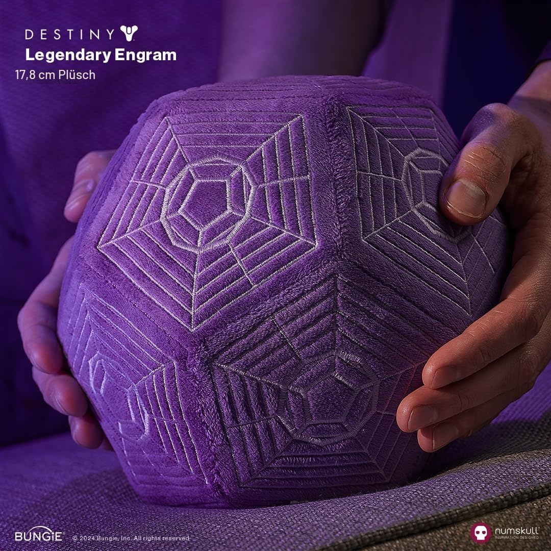 Numskull Offizieller Destiny 2 Legendärer Engramm-Plüsch – Weiches Plüschnachbildung – Offizielles D