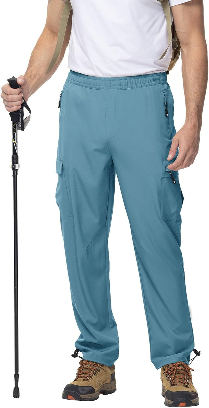 YSENTO Herren Wanderhose Outdoorhose Trekkinghose Sommer Leichte Atmungsaktiv Schnell Trockend Funkt