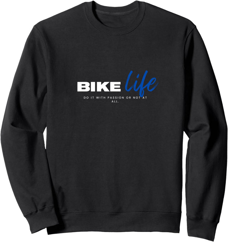 BikeLife Blau Sweatshirt