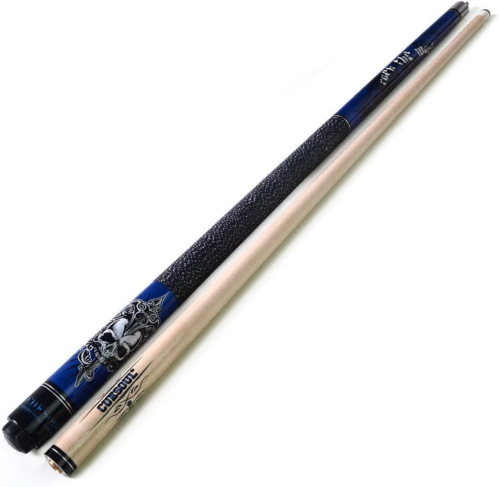 CUESOUL Rockin Series 57 "21 Unzen Maple-Pool Queue Set mit Gewindeschoner/Wellenschutz und Cue Hand