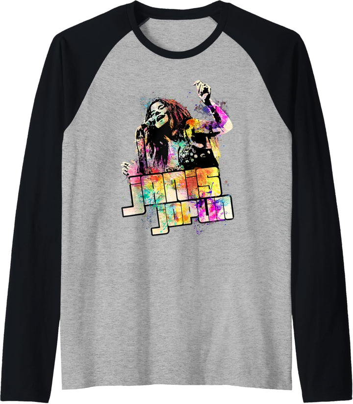 Janis Joplin Colors of Janis Raglan