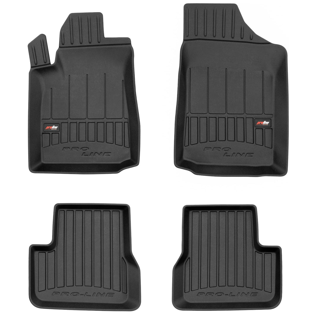 M MOTOS Gummimatten Auto Fussmatte passt für Citroen C3 I 2002-2009 Verbessern Sie Ihren Reisekomfor