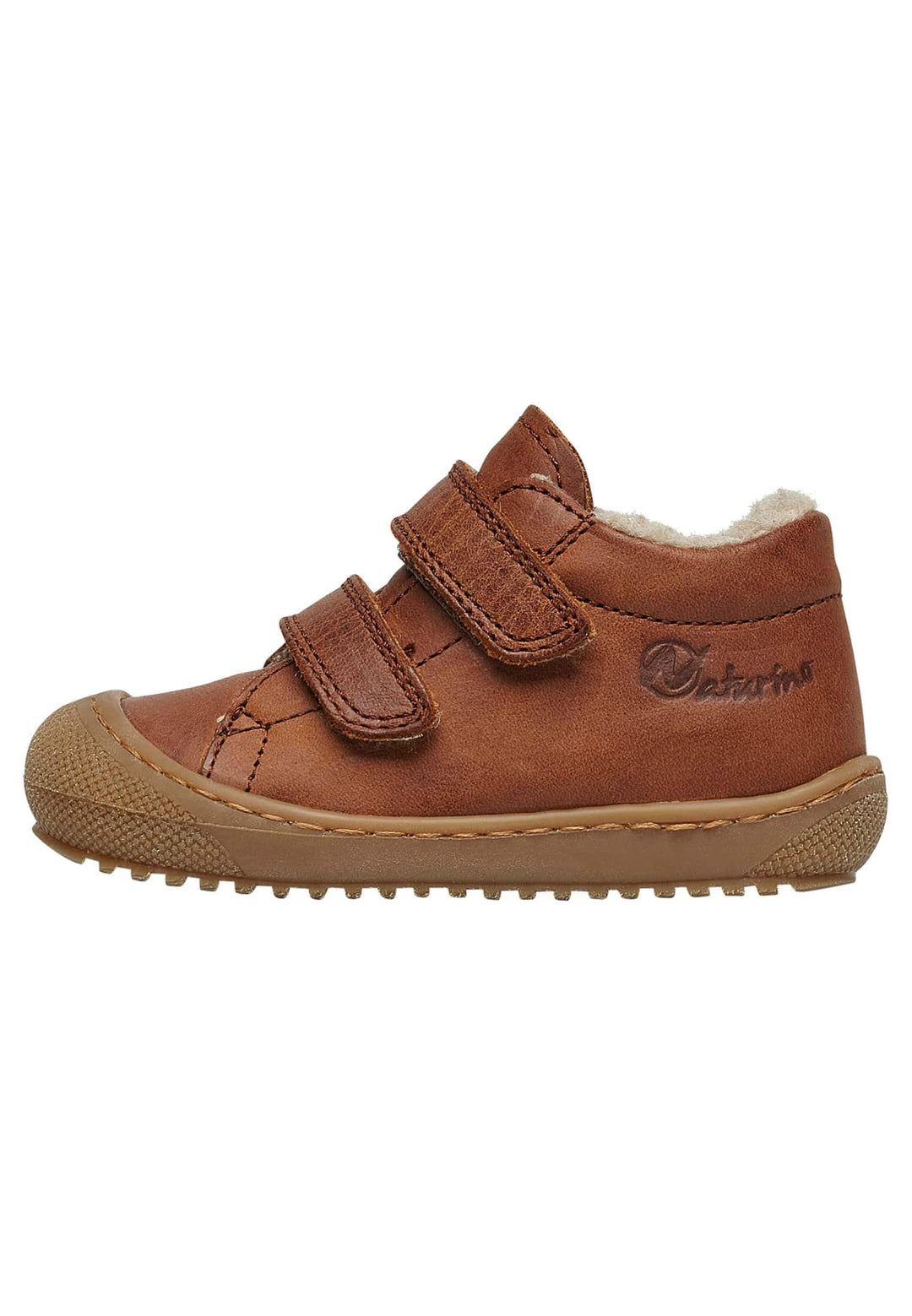 Naturino Lauflernschuhe mit Wollfutter 19 EU Cognac, 19 EU Cognac
