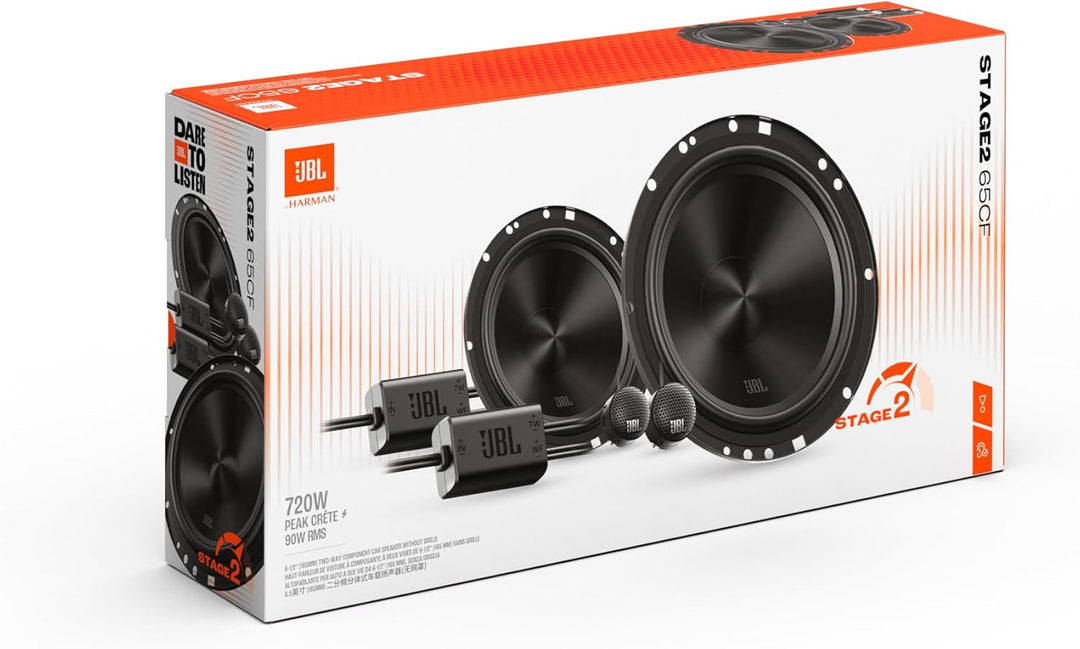 JBL Stage2 GEN2 65CF Komponenten Lautsprecher Auto 165mm (6,5 Zoll): von Harman Kardon Car HiFi mit