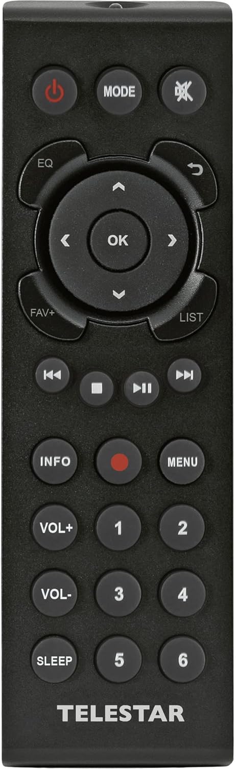 Telestar DIRA S 24i Digitalradio (DAB+/UKW, Internetradio, Soundprozessor (DSP), USB Musikplayer, Bl
