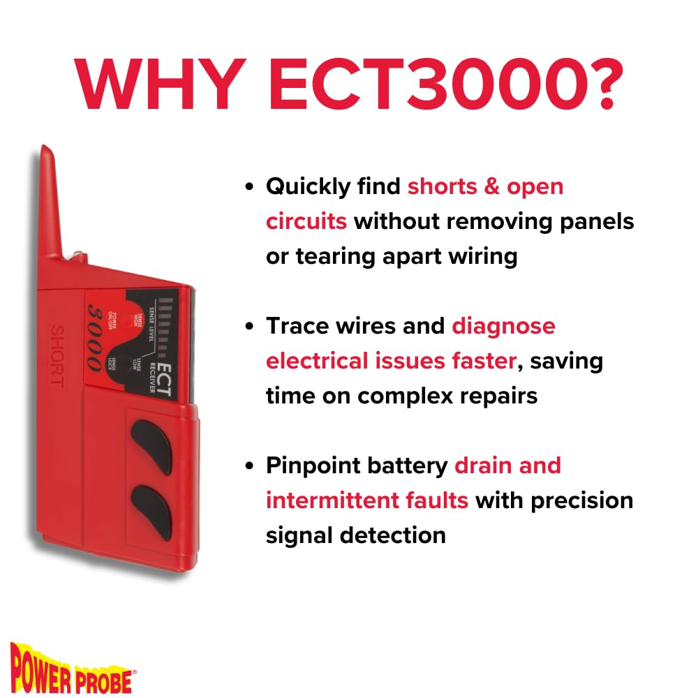 Power Probe PPECT3000 Vehicle Electrical Short Circuit and Open Circuit Locator - Elektrischer Fehle