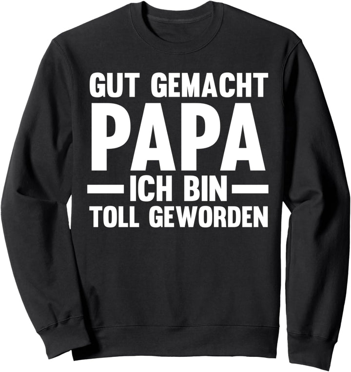 Papa Sohn Tochter Sweatshirt