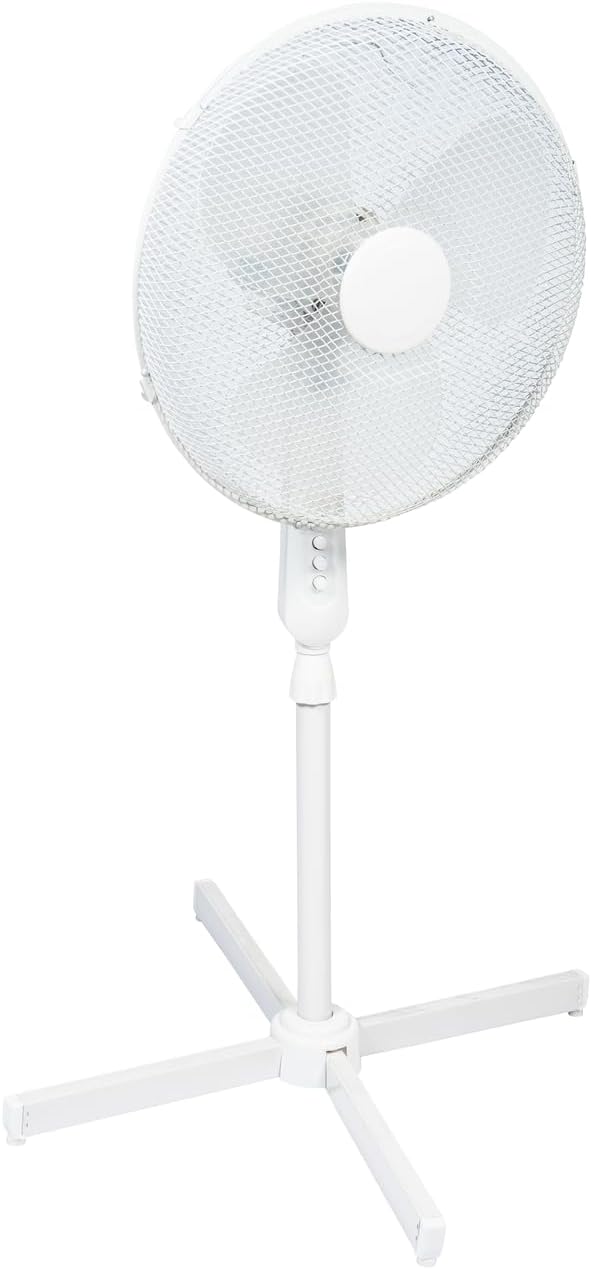 aro Standventilator SF3619C, Metall/Kunststoff, Ø 36 cm, 50 W, 3 Geschwindigkeiten, Oszillationsfunk