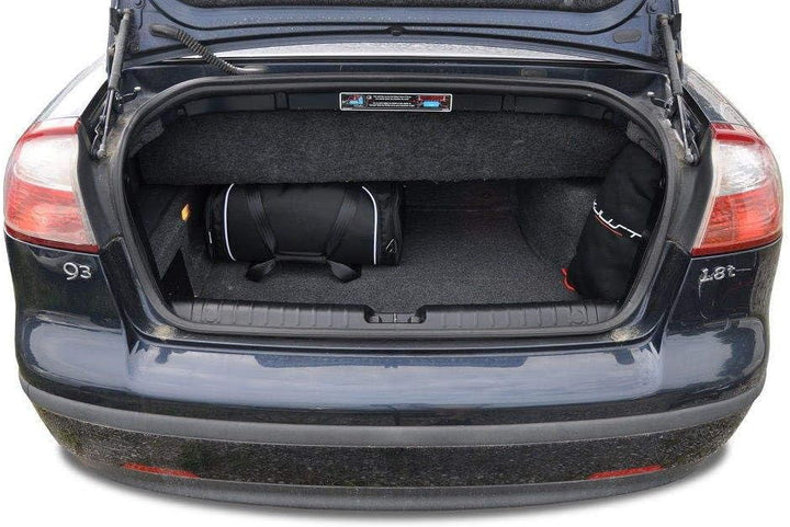 KJUST Dedizierte Reisetaschen 4 stk kompatibel mit SAAB 9-3 CABRIO II 2002-2011