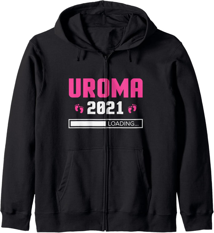 Uroma 2021 Werdende Uroma Schwangerschaft Ankündigen Kapuzenjacke