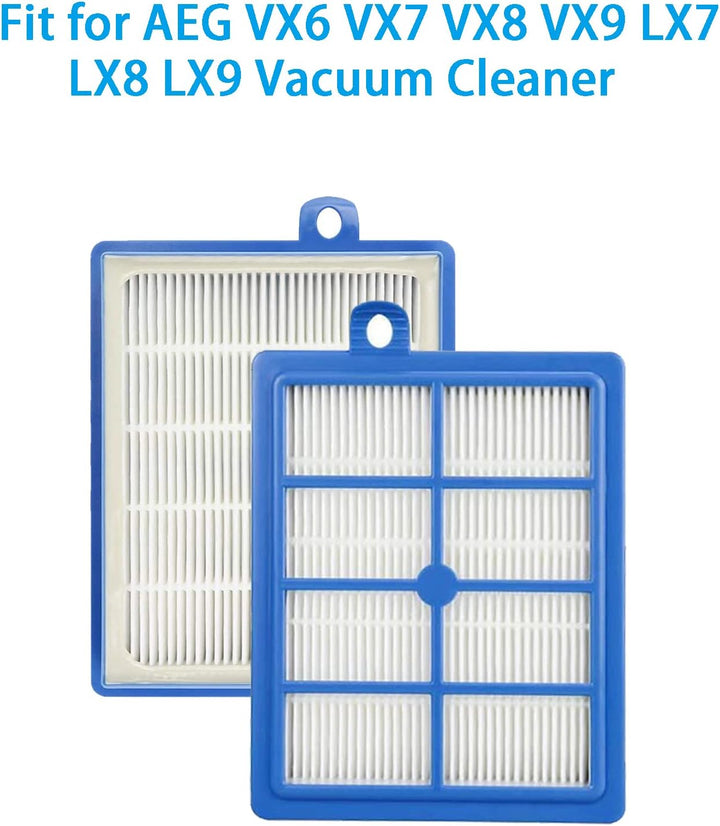 3 Stück Filter Ersatzteile Zubehör für AEG VX6 VX7 VX8 VX9 LX7 LX8 LX9 VX6-2 VX6-1-ÖKO VX6-2-ÖKO VX7