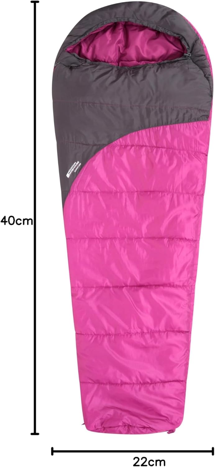 Mountain Warehouse Summit 250 Schlafsack - 3/4 Saison Isolierter & Mumienförmiger Schlafsack, 22cmX4