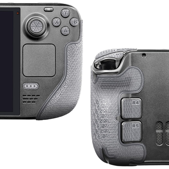 Luck&Link Controller Grip Kit für Steam Deck OLED&LCD, Texturierte Haut, Anti-Skid Sweat-Absorbent m