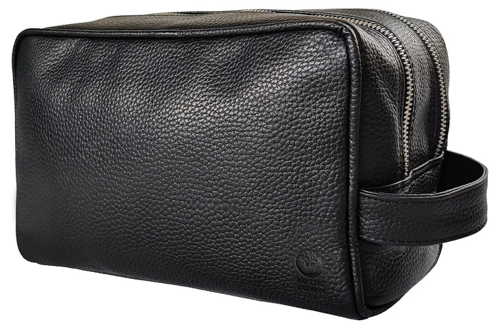 Rustic Town kulturtasche kulturbeutel Leder | Leather Toiletry Bag wash Bag | Leder Kosmetiktasche W