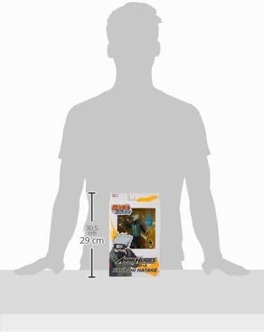 Bandai – Anime Heroes – Naruto Shippuden – Anime-Heldenfiguren 17 cm – Kakashi Hatake – Offizielle L