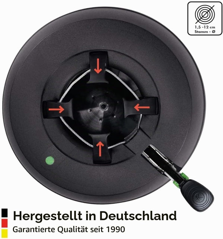 Krinner Green Line Comfort Grip S Recycling Christbaumständer Weihnachtsbaumständer inkl. Fusspedal