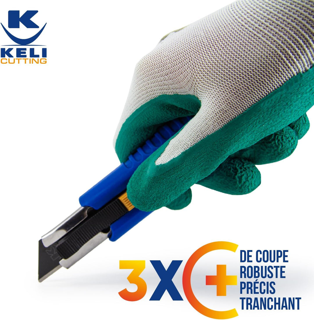 Satz Abbrechklingen BLACK BLADE SK2-3-mal längere Lebensdauer, Lasergravur, Kisten mit 10 Klingen (T