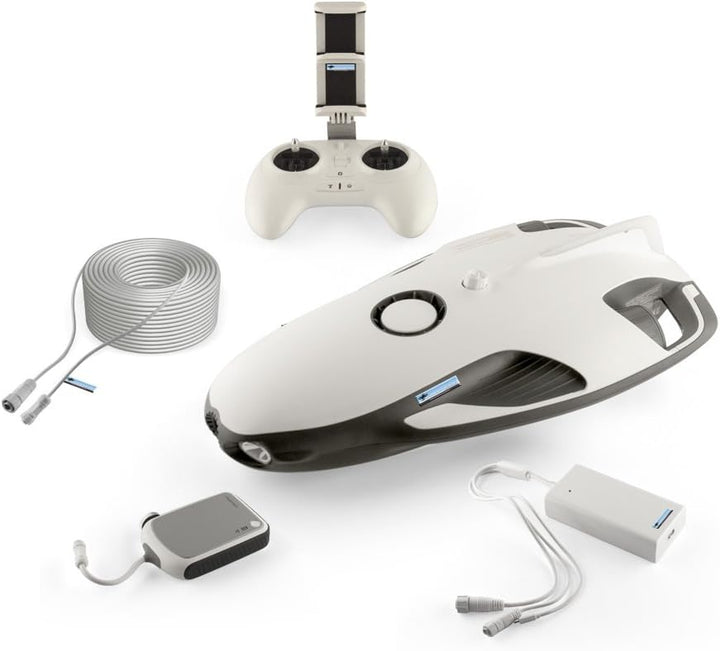 PowerVision PRW10 PowerRay Explorer Einzigartige Unterwasserdrohne weiss/grau, PowerRay Explorer