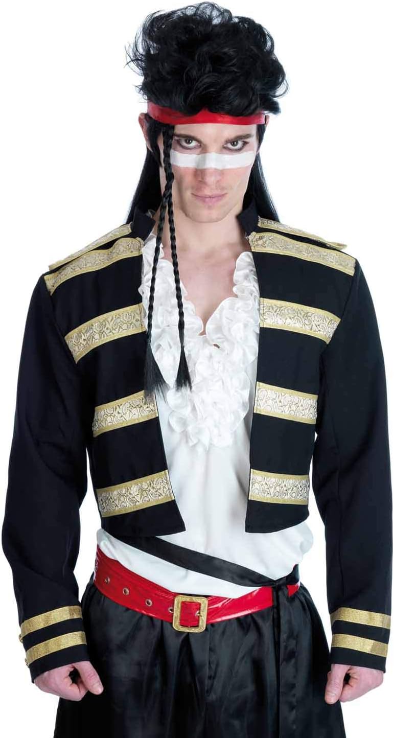 Fun Shack Schwarzes 80er Jahre Sänger Kostüm Herren, Popstar Verkleidung, 80er jahre outfit herren,