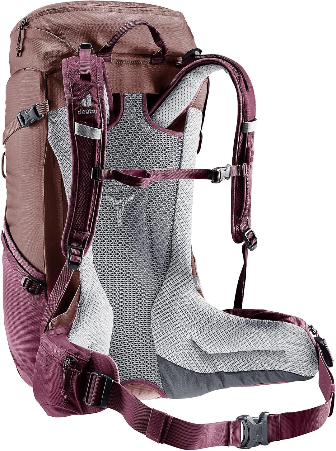 deuter Damen Futura 24 Sl Wanderrucksack (1er Pack) 24 L (58 x 30 x 20cm) Ashrose-cassis, 24 L (58 x