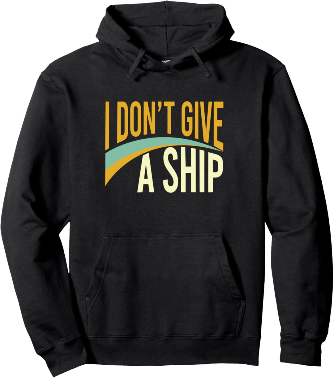 Lustiges Bootsfahrer-Wortspiel für Bootsfahrer und Segler Pullover Hoodie