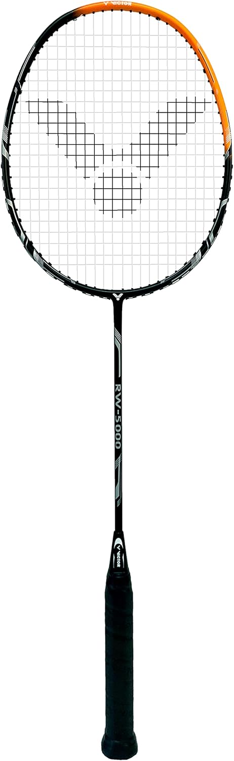 VICTOR Badmintonschläger RW-5000, erhältlich in den Farben blau, schwarz und weiss RW-5000 Orange, R