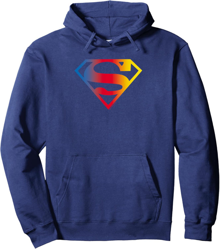 Superman Gradient Logo Pullover Hoodie