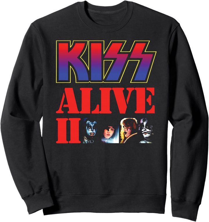 KISS - 1977 Alive II Sweatshirt