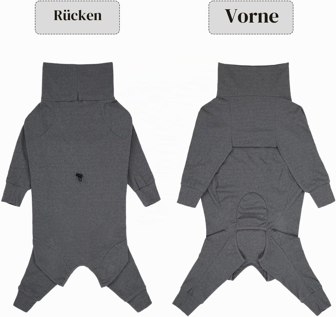 Hundepullover Fleece Hundemantel mit Beinen Grosse Mittelgrosse Hunde Fleecejacke Wintermantel Hund