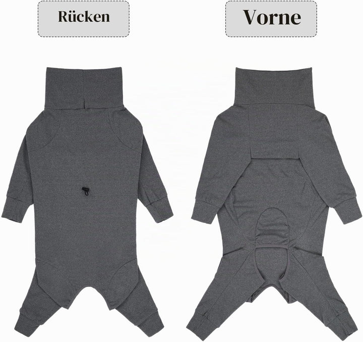 Hundepullover Fleece Hundemantel mit Beinen Grosse Mittelgrosse Hunde Fleecejacke Wintermantel Hund