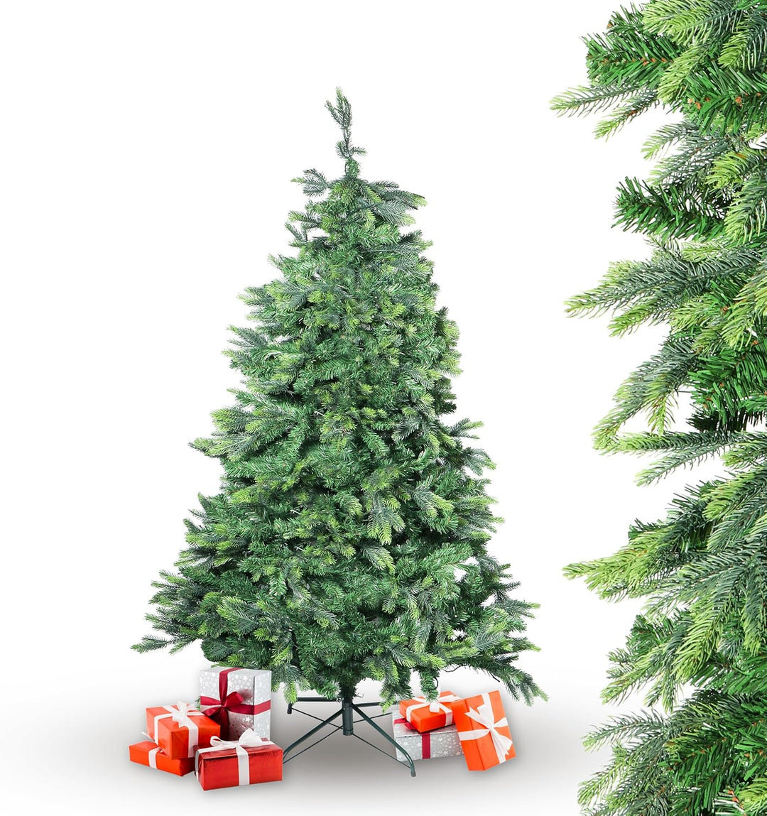 Künstlicher Weihnachten Baum – Weihnachtsbaum Kunststoff – Tannenbaum 180 – Künstlicher Baum – Natur