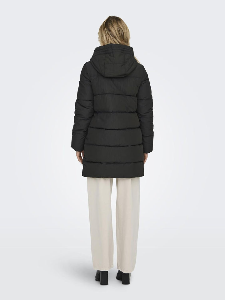 ONLY Female Steppmantel ONLDOLLY Steppmantel, Schwarz