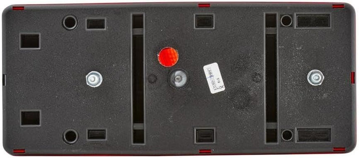 HELLA Rückleuchte - Glühlampe - 12V - Anbau - ECE - Lichtscheibenfarbe: rot - Stecker: Flachstecker