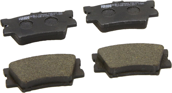 Ferodo FDB1892 PREMIER Bremsbelagsatz, Scheibenbremse - (4-teilig) - (4 Stück)