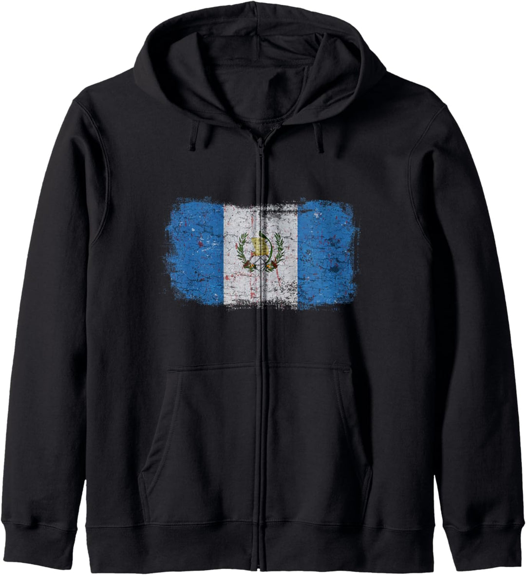 Guatemala Guatemaltekische Nationalflagge Kapuzenjacke