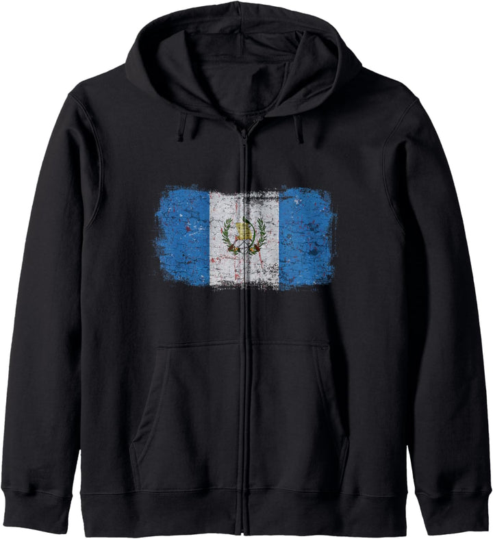 Guatemala Guatemaltekische Nationalflagge Kapuzenjacke