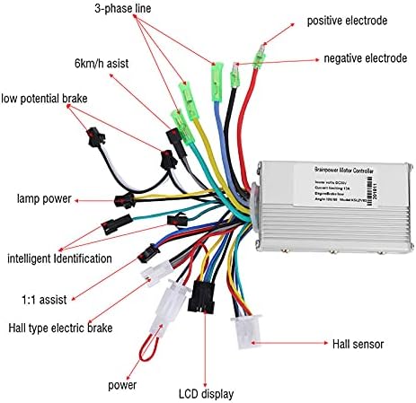 Motor Brushless Controller Wasserdichtes Eletric Scooter LCD-Display Schalthebel Zubehör für Elektro