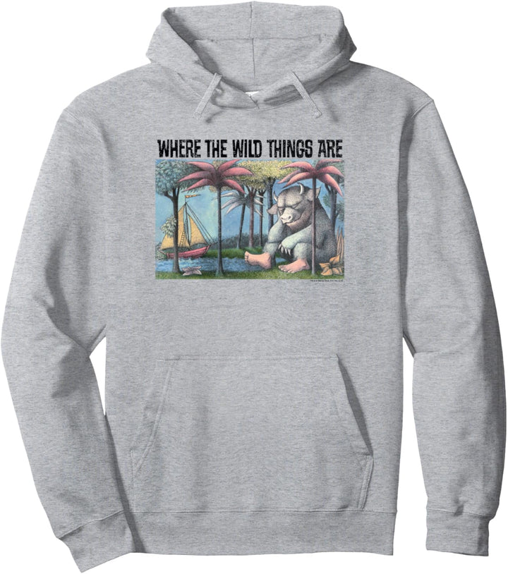 Where the Wild Things Are Cover Art Pullover Hoodie