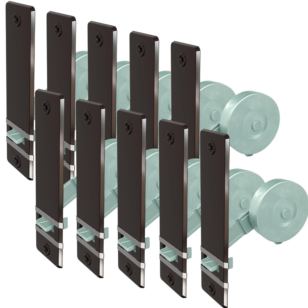 markiso® Rolladen Gurtwickler unterputz, Rollladen Aufwickler Lochabstand 160mm | 10 Stück | für Max