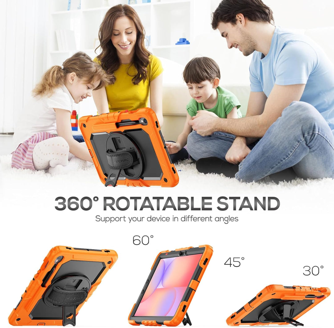 SEYMAC Hülle für Samsung Galaxy Tab S10 Lite / S10 FE / S9 FE 10,9 Zoll / S9 11 Zoll, Stossfeste Hül