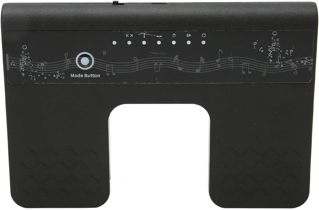 Kabelloses Page Turner Pedal, Bluetooth Fusspedal Wiederaufladbarer Leiser Noten Seitenwender für Ta