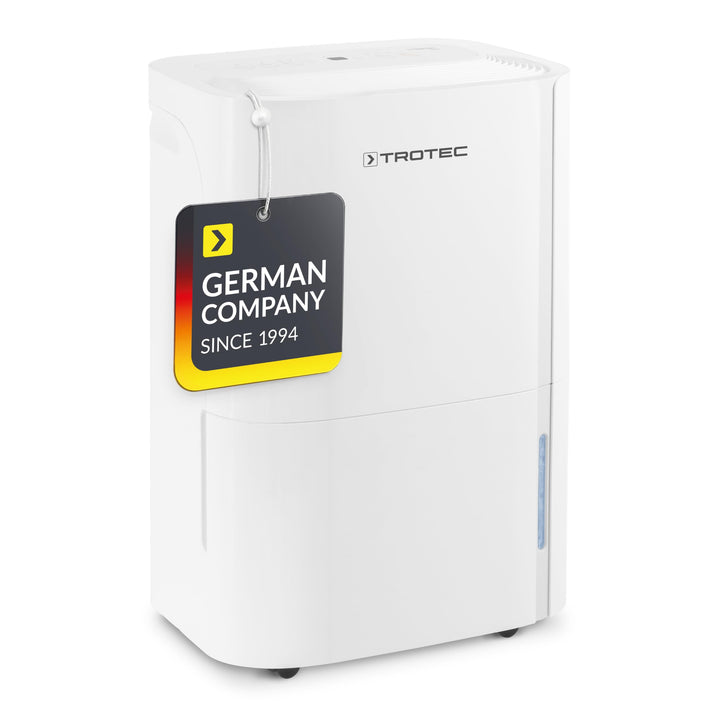 TROTEC Luftentfeuchter elektrisch TTK 66 E – Leistung 24 L/Tag – Fläche 50 m² / 125 m³ – mit Autoabs
