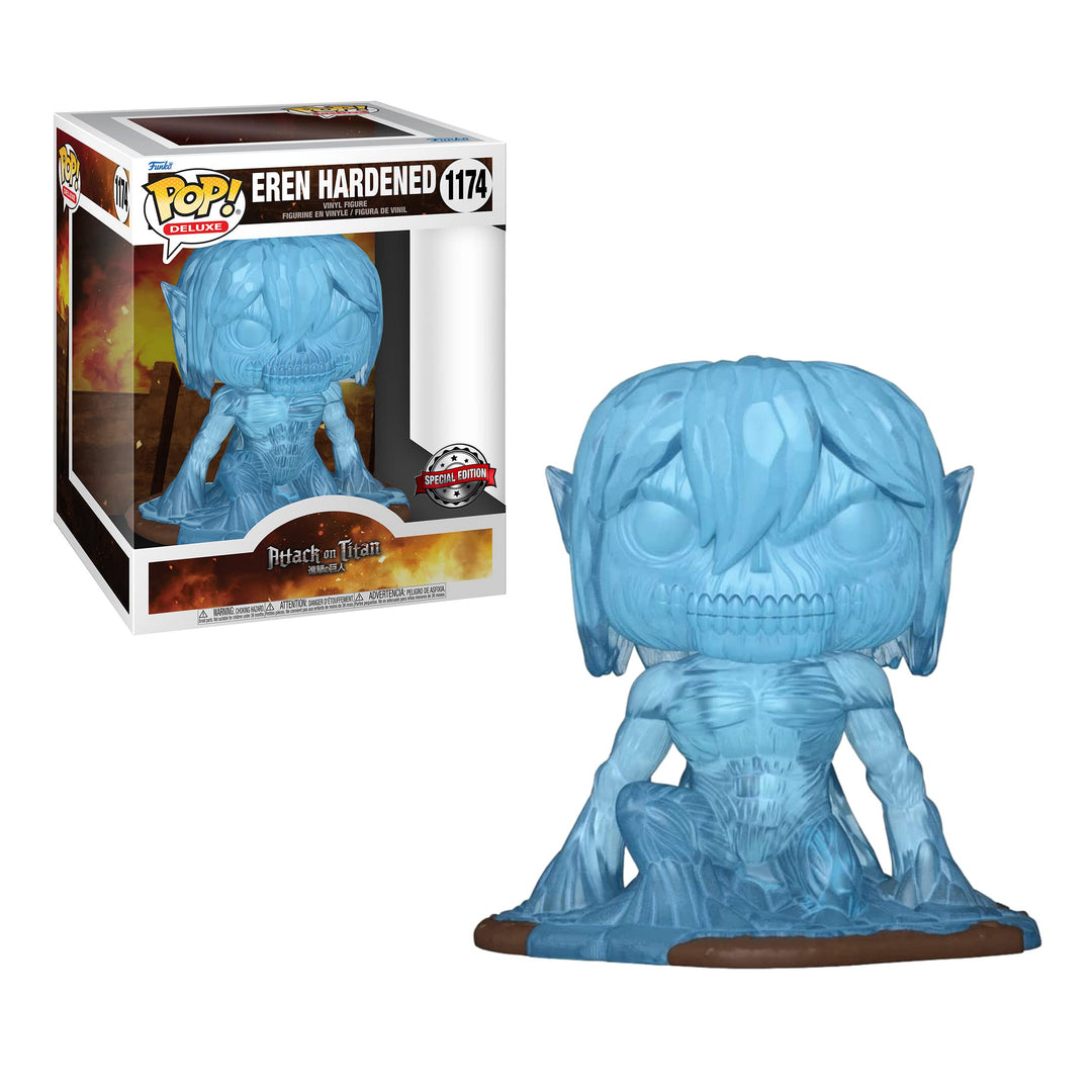 POP Funko Deluxe: Attack on Titan S3 - Eren Hardened (Special Edition) #1174 Vinyl Figure