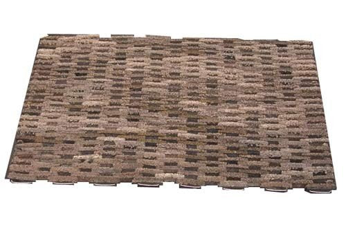 Durable Corporation-400S2030 Dura-Rug Fussmatte für den Aussenbereich, recycelter Stoff, 50,8 x 76,2