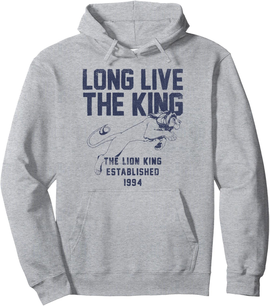 Disney Lion King Long Live The King 1994 Pullover Hoodie