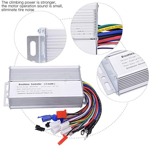 Alomejor Elektrofahrrad Brushless Controller, E-Bike Speed Motor Controller für Elektrische Skateb