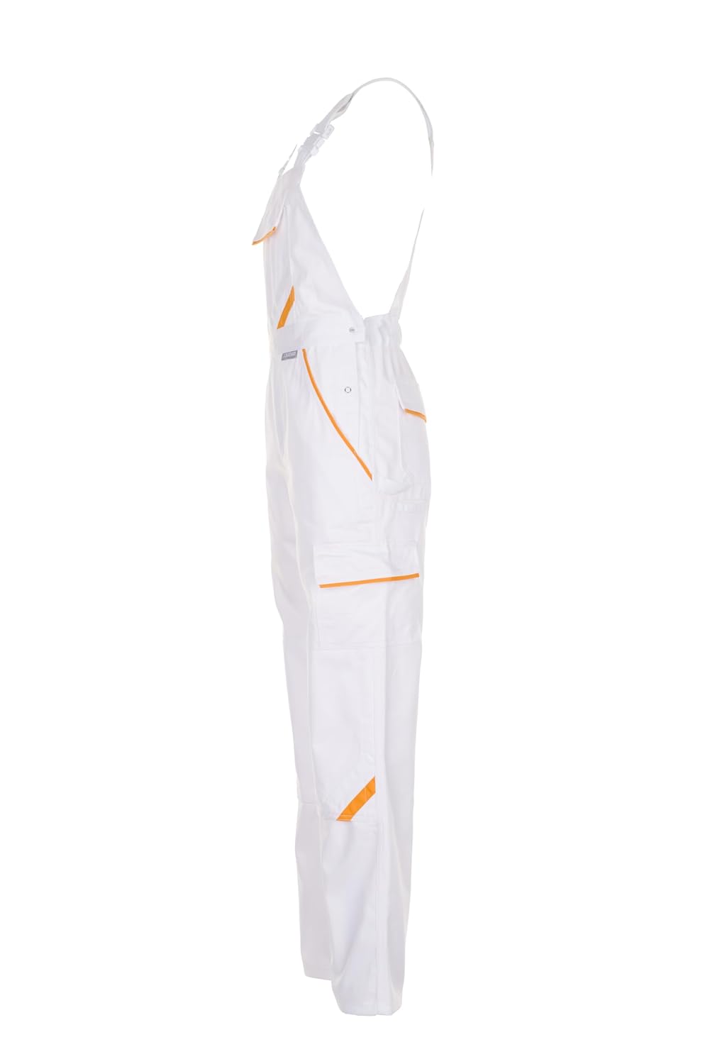 Planam Highline Herren Latzhose reinweiss gelb Modell 2337 Grösse 24 reinweiss/gelb 24, reinweiss/ge