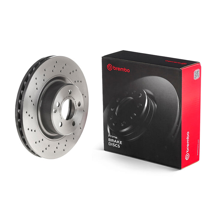Brembo 09.A353.11 Vordere Bremsscheibe mit UV-Lackierung